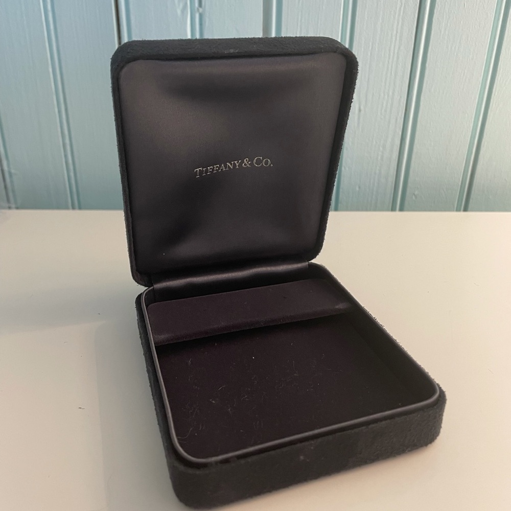 Tiffany suede earring box
